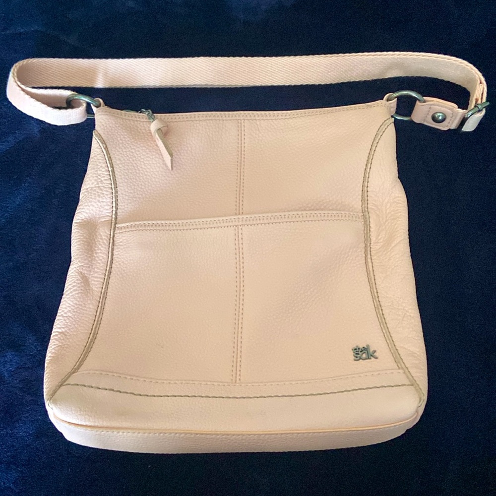 The Sak Cross Body Messenger Bag Rosewood Color